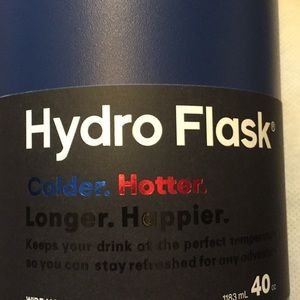 hydro flask Other - New Hydro Flask 40oz big mouth Blue Brand New hydro flask Other - New Hydro Flask 40oz big mouth Blue Brand New